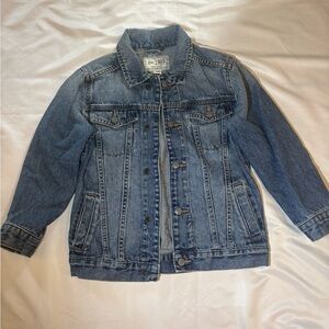 Place Unisex Kids Small Blue Denim Jacket, Toddler Basic Jean Jacket, Casual